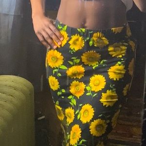 Sunflower skirt